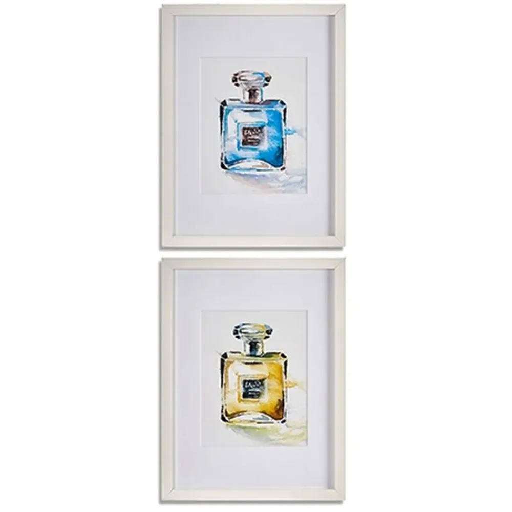 Quadro Profumo Vetro Truciolare 33 x 3 x 43 cm (6 Unità)