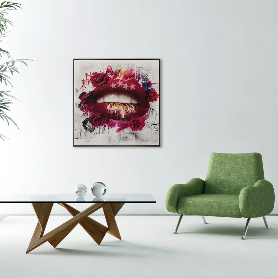 Quadro Red Kiss Imageland