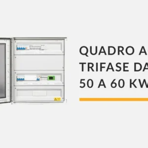 Quadro AC da 50 60 kW (singolo inverter) con interfaccia CEI 0-21