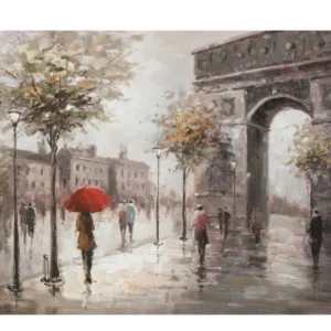 Quadro "Streetwalk Parigi" Imageland