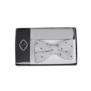 Quadro da taschino Ascot da uomo grigio