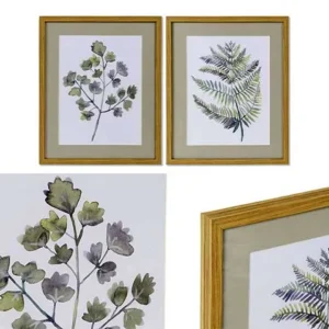 Quadro tela 43x3x53 foglie cu-176963