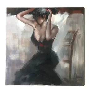 Quadro su tela donna