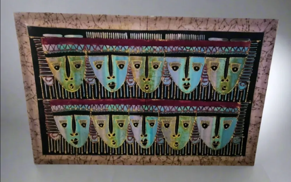 QUADRO TELA ETNICO VISI