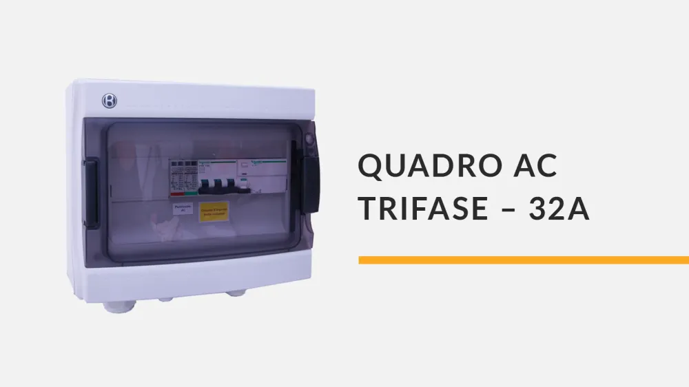 Quadro AC trifase con SPI - 32A