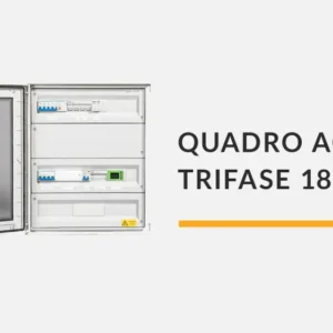 Quadro AC trifase con SPI - num.1 Inverter 8.0 kW + num.1 Inverter 10.0 kW (tot. 18kW)