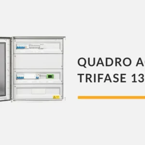 Quadro AC trifase con SPI - num.2 Inverter da 6.5 kW (tot. 13kW)