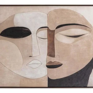 QUADRO VOLTO ASTRATTO