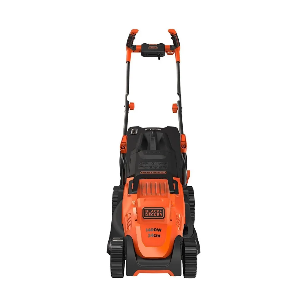 Rasaerba filo Black+Decker 1400 W 34 cm impugnatura bike