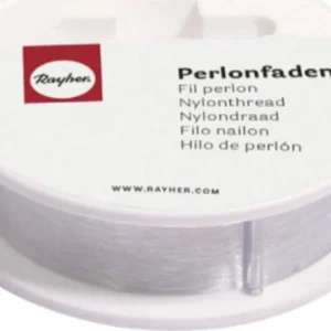 RAYHER - FILO DI NYLON TRASPARENTE Ø 0.25MM x 100MT