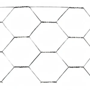 Rete Tripla Torsione Zincata- Maglia 16/2 Filo Ø Mm.0,7 Est. - Cm.50H. - 1 Rotolo Cavatorta