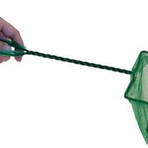 Retino Per Pesciolino Acquario Rete Pesciolini Nylon Con Filo Acciaio 20 Cm