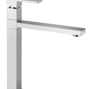 Rubinetto miscelatore da cucina quadro cromato Slim