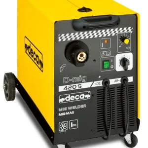 saldatrice filo 'd-mig 420 s' campo di regolazione: 35-200 amp