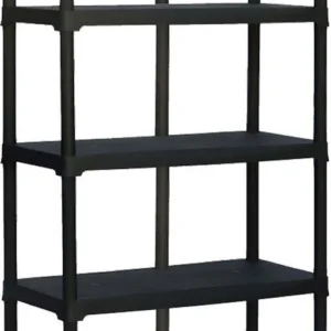 SCAFFALE PLASTICA RINFORZATO cm 80 x 40 x H 176 - 5 ripiani Art Plast