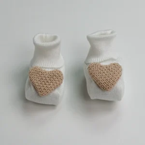 Scarpine filo ricamo cuore Marlu