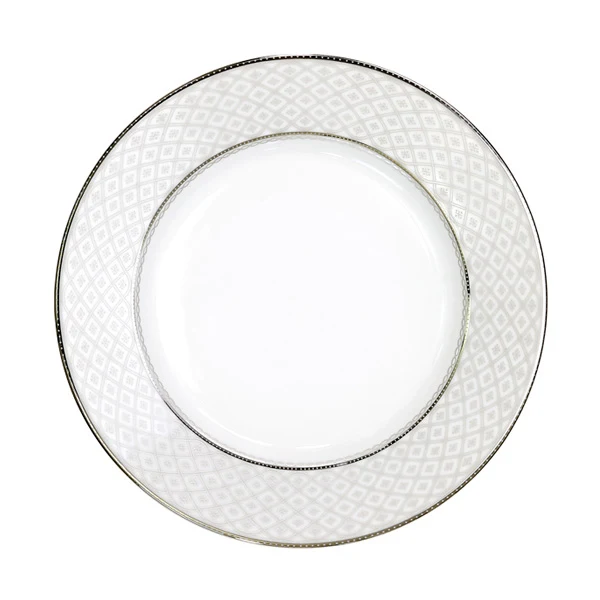 Servizio piatti e caffè con decoro filo platino fine porcellana - Carisma