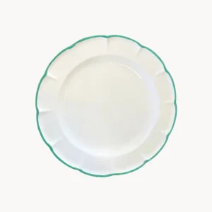 Set 6 piatti da dessert ceramica realizzati mano Filo