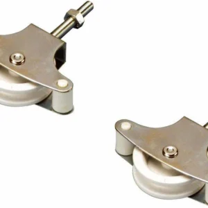 Set 2 Pulegge Puleggia Per Filo Stendibiancheria Stendino Panni Carrucola