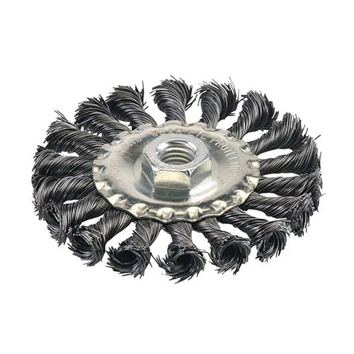 Silverline Spazzola rotante filo ritorto 100 mm