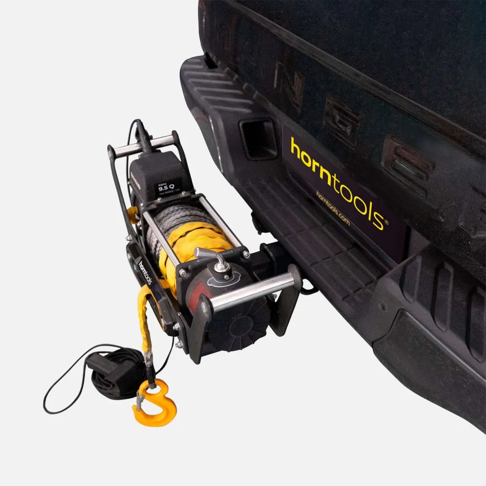 Sistema di argano cavo Alpha Mobil per tubo quadro da 2 pollici (AHK)