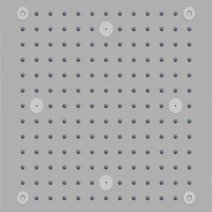 Soffione Doccia Soffitto Installazione Da Incasso Acciaio Inox Quadro
