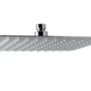 SOFFIONE ULTRASLIM DOCCIA QUADRO 250x250 mm VEMA WELLNESS STEEL ACCIAIO V08249