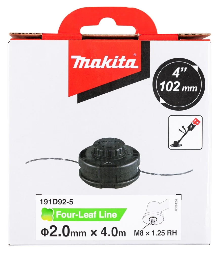 Tagliabordi Elettrico TESTINA BATTI E VAI MAKITA CON FILO NAILON PER DECESPUGLIATORE - 191D92-5