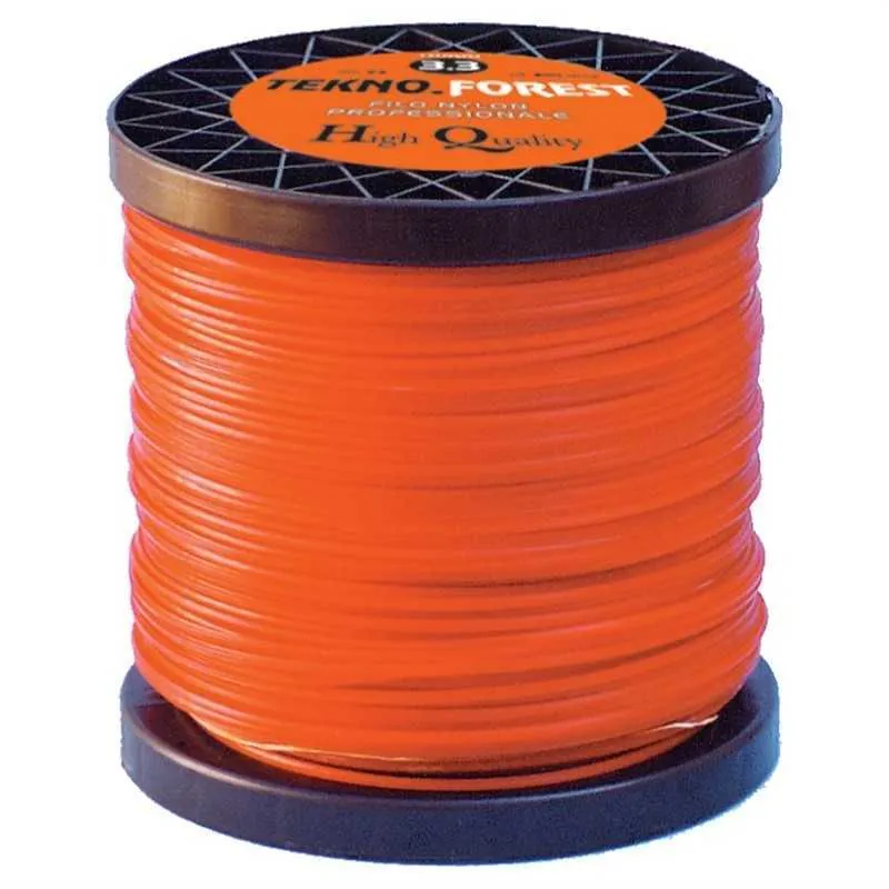 Tagliaerba Elettrico Filo decespugliatore quadro ++ - mm.4.0-120 mt. - professionale rosso