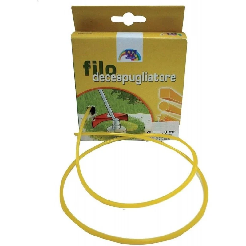 Tagliasiepi Elettrico Filo decespugliatore quadro 4mm