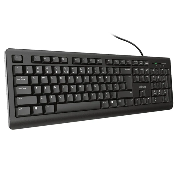 Tastiera Con Filo Ultrasilenziosa Tk-150 - Trust