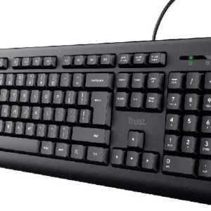 tastiera filo plug and play trust usb