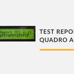 Test report su interfaccia CEI 0-21 (per quadro AC )