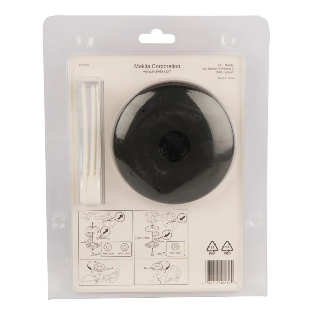 Testina Decespugliatore Makita 198383-1 Tre Lame Plastica Ø 255mm
