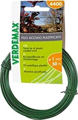 VERDEMAX 4400 1 mm x 50 m, bobina di filo di acciaio