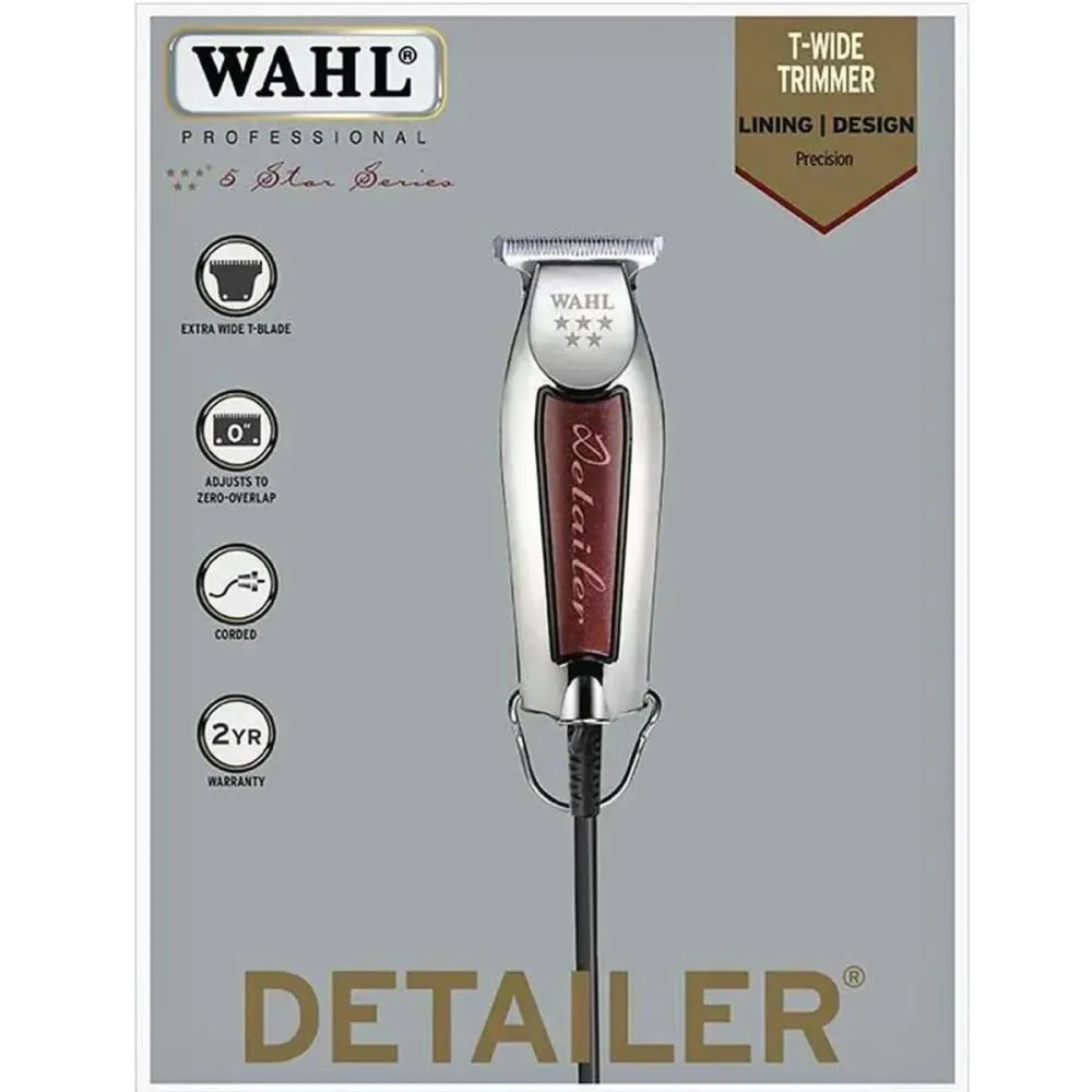 Wahl Trimmer Wide Detailer Tagliacapelli Professionale filo