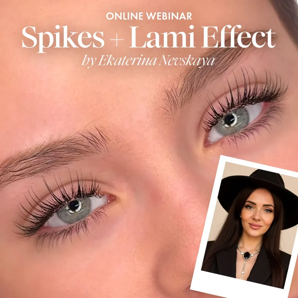 Webinar online "Spikes + Lami Effect" cura di Ekaterina Nevskaya
