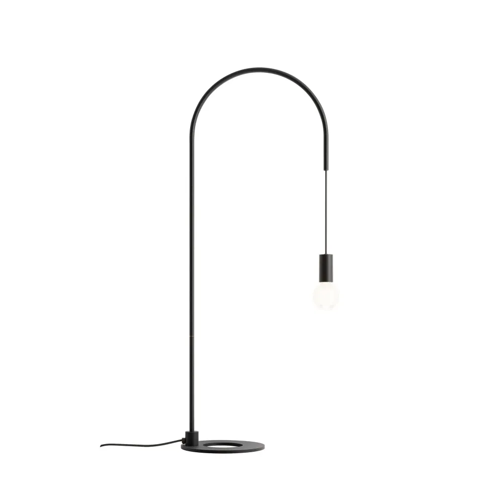 Zafferano Lampada da Tavolo Filo H113,6 cm Nero Opaco