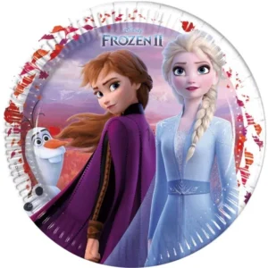 Pack di 8 Piatti di Elsa e Anna di Frozen 2 Liragram