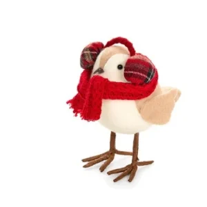 Uccellino decorativo con paraorecchi Bear Wonderland NUVOLE DI STOFFA