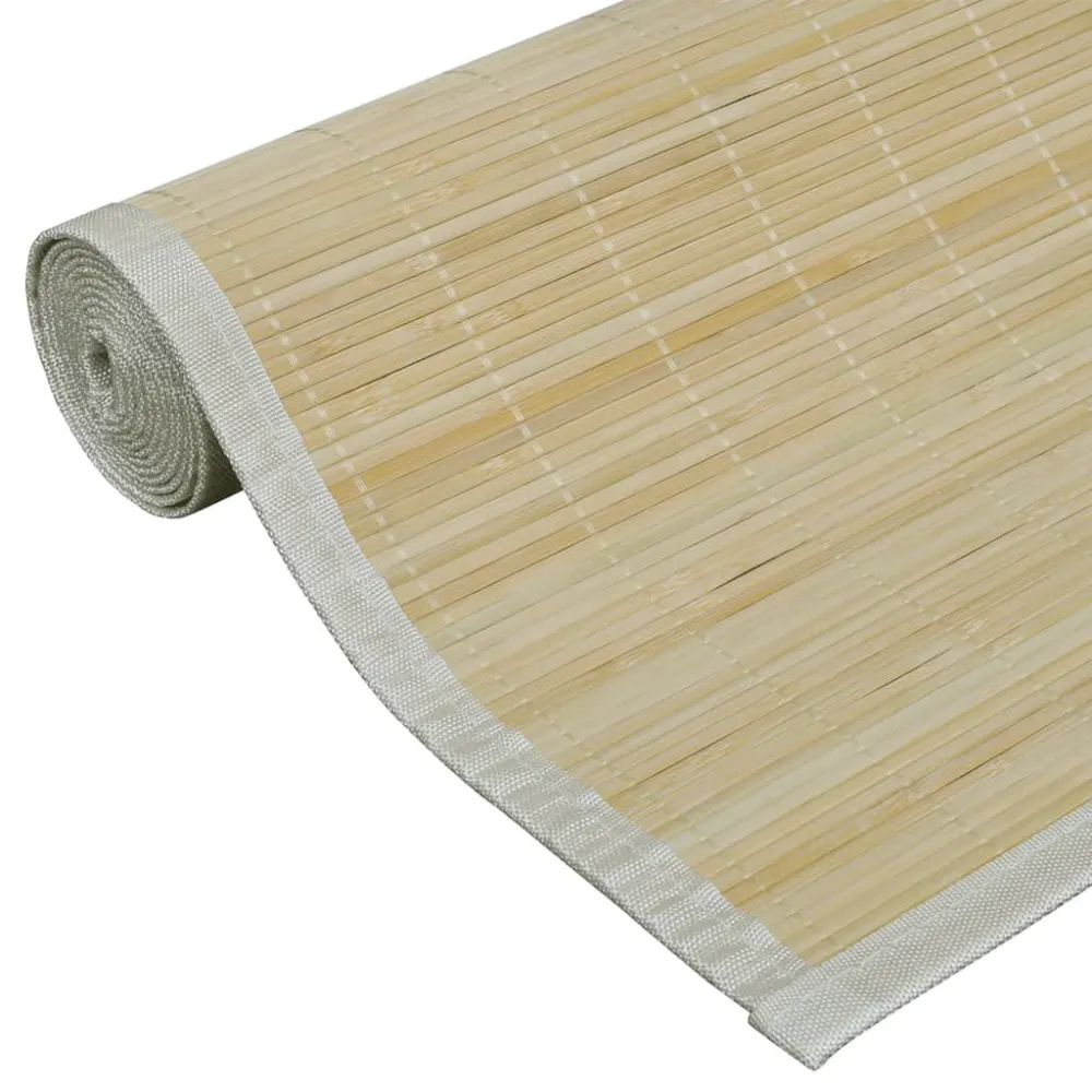 Tappeto Bambù 100x160 cm Naturale