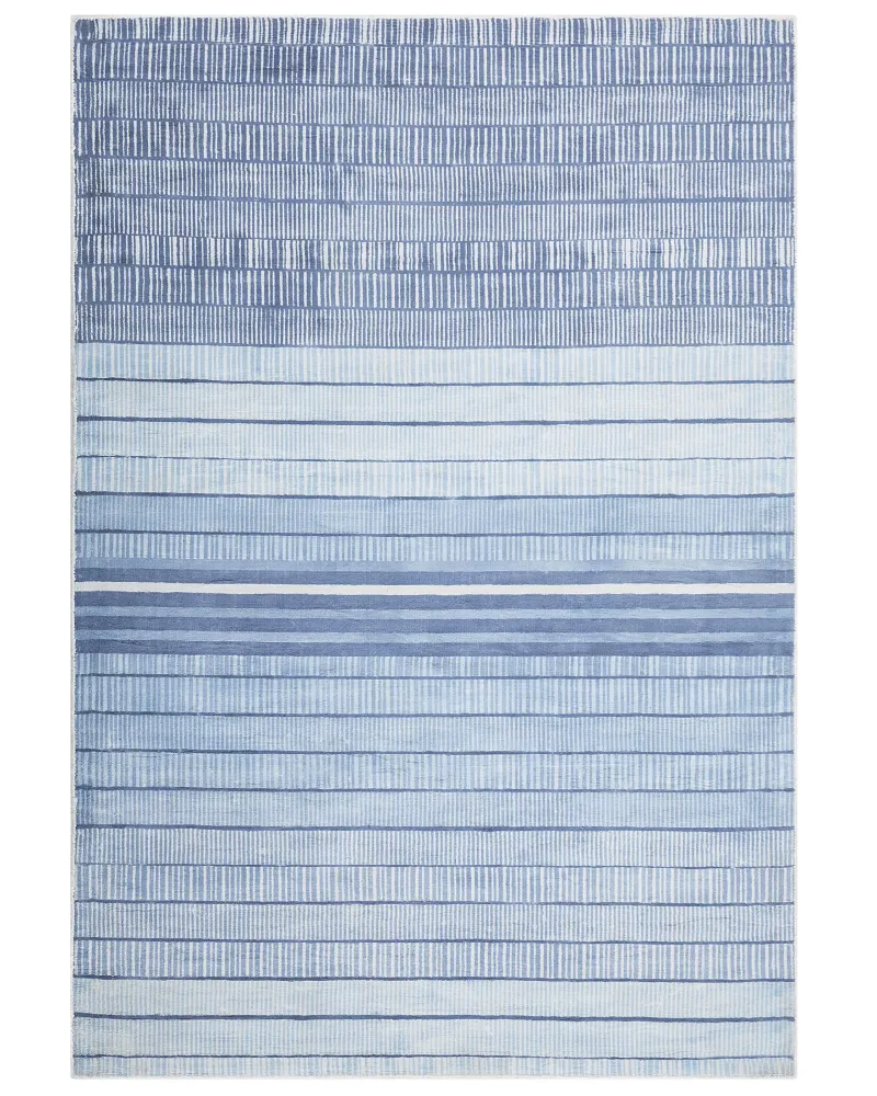 Tappeto blu chiaro 160 x 230 cm pelo breve YARDERE