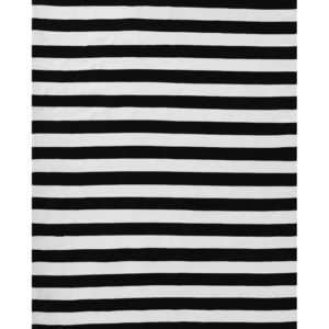 Tappeto da esterno bianco-nero 140 x 200 cm TAVAS