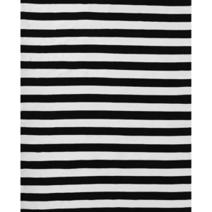 Tappeto da esterno bianco-nero 140 x 200 cm TAVAS