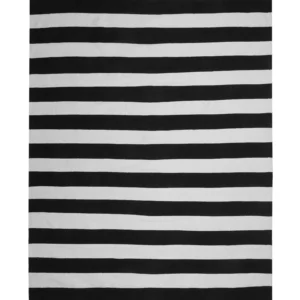Tappeto da esterno bianco-nero 160 x 230 cm TAVAS