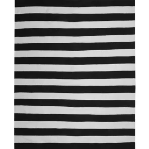 Tappeto da esterno bianco-nero 160 x 230 cm TAVAS
