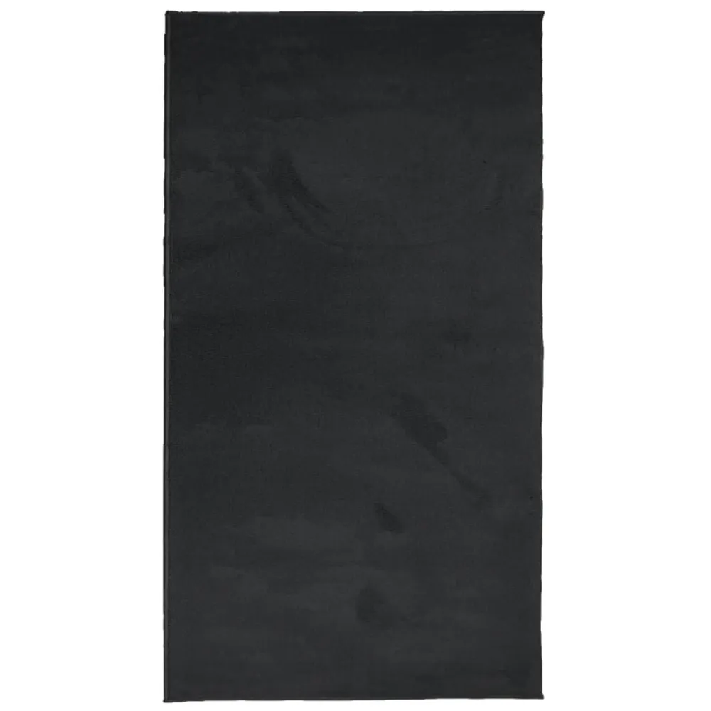 Tappeto OVIEDO Pelo Limitato Nero 60x110 cm