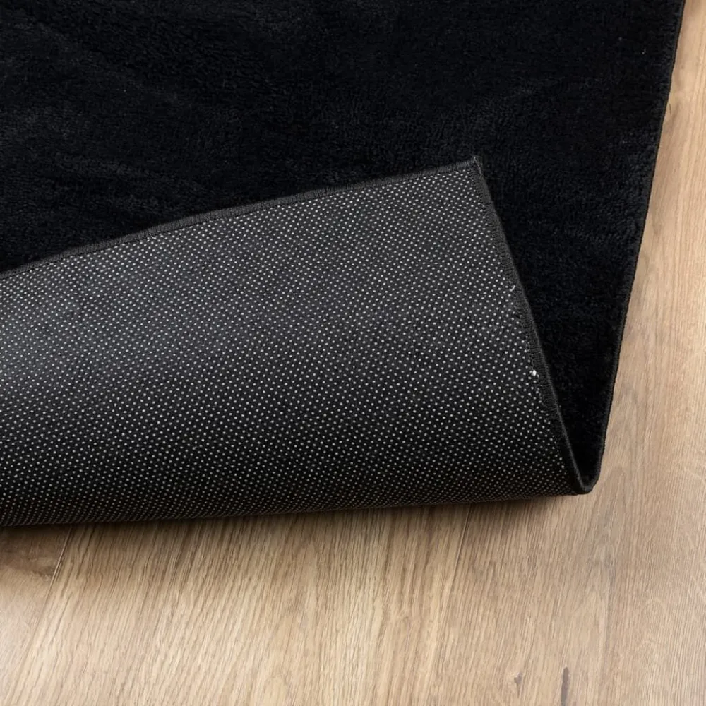 Tappeto OVIEDO Pelo Limitato Nero 60x110 cm
