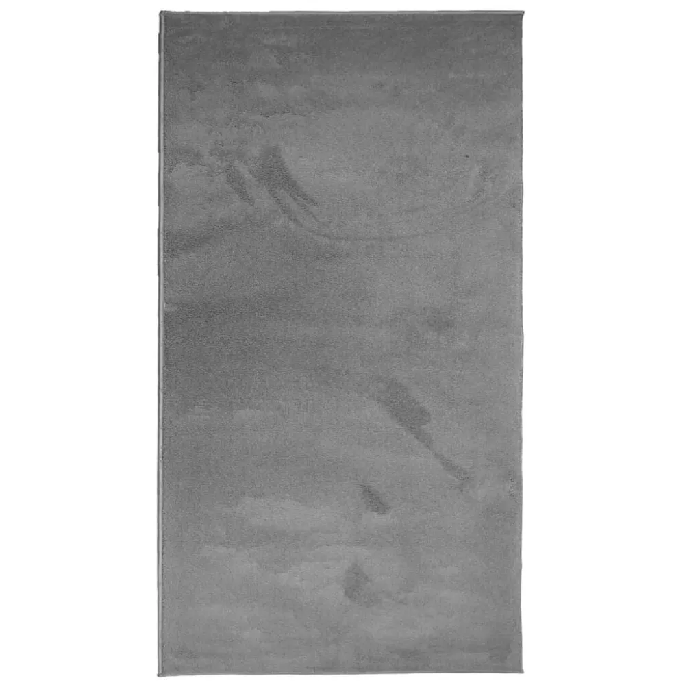 Tappeto OVIEDO Pelo Ridotto Antracite 60x110 cm