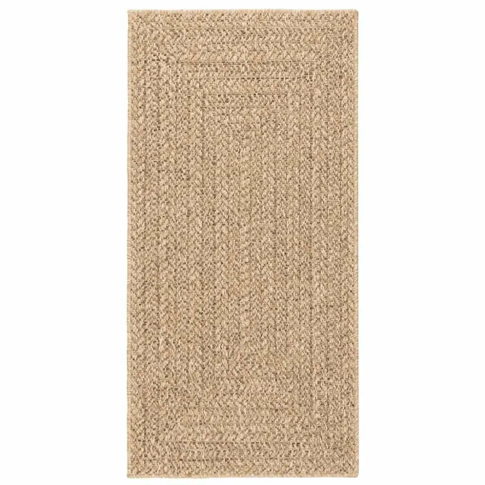 Tappeto ZIZUR 60x110 cm Aspetto Iuta per Interni ed Esterni